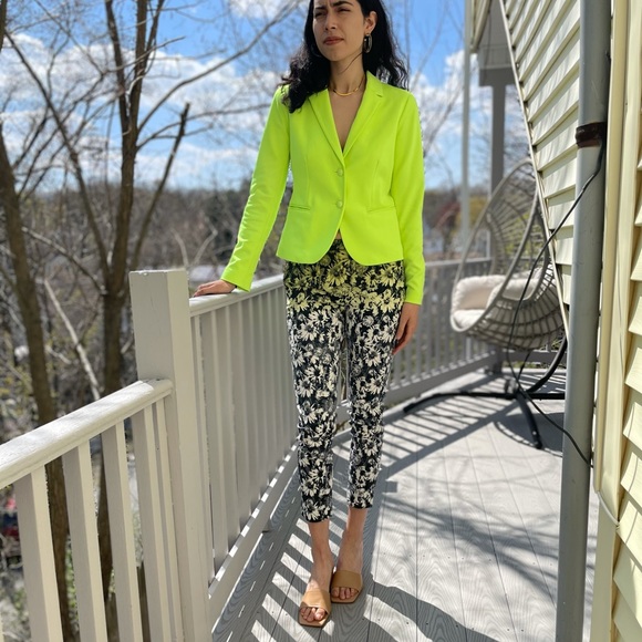 GAP Jackets & Blazers - Gap Academy Blazer Neon Lime-Green